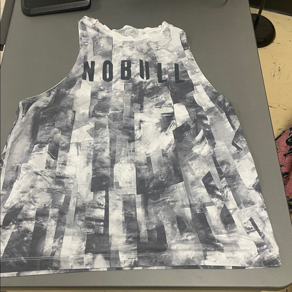 NOBULL Monochrome Abstract Tank Top